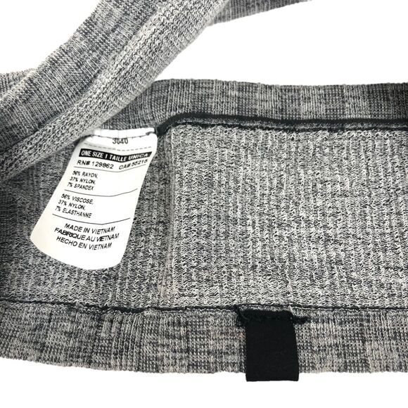 NEW Nike Seamless Headband Sweatband Adult Unisex Mens Womens Charcoal Grey - Picture 7 of 8